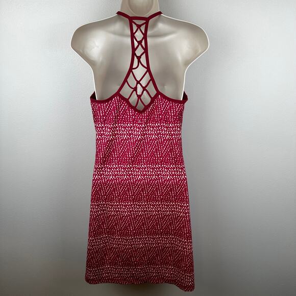 prAna Elixir Dress Sleeveless Active Outdoor Wicking Burgundy Women's XS - Picture 5 of 12